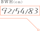BWH:92/54/83